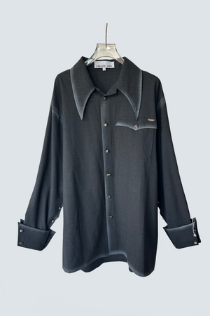 【予約商品】Shadow Effected  Stitch Shirt