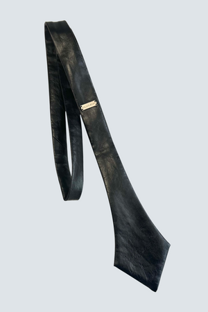 【予約商品】Vegan Leather Diagram Tie