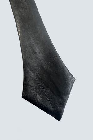【予約商品】Vegan Leather Diagram Tie