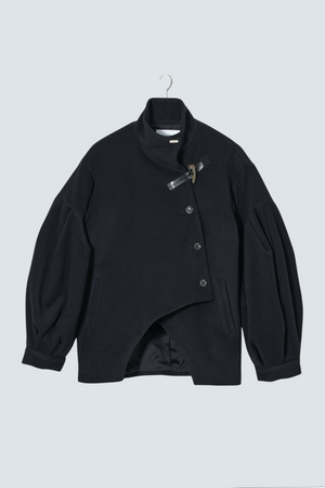 【予約商品】Bias Cut Short Duffle Coat