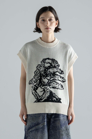 Bonsai Knit Vest|MIKAGE SHIN Bonsai Knit Vest|MIKAGE SHIN
