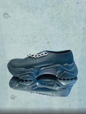 Chain Slit Airy Shoes_Original