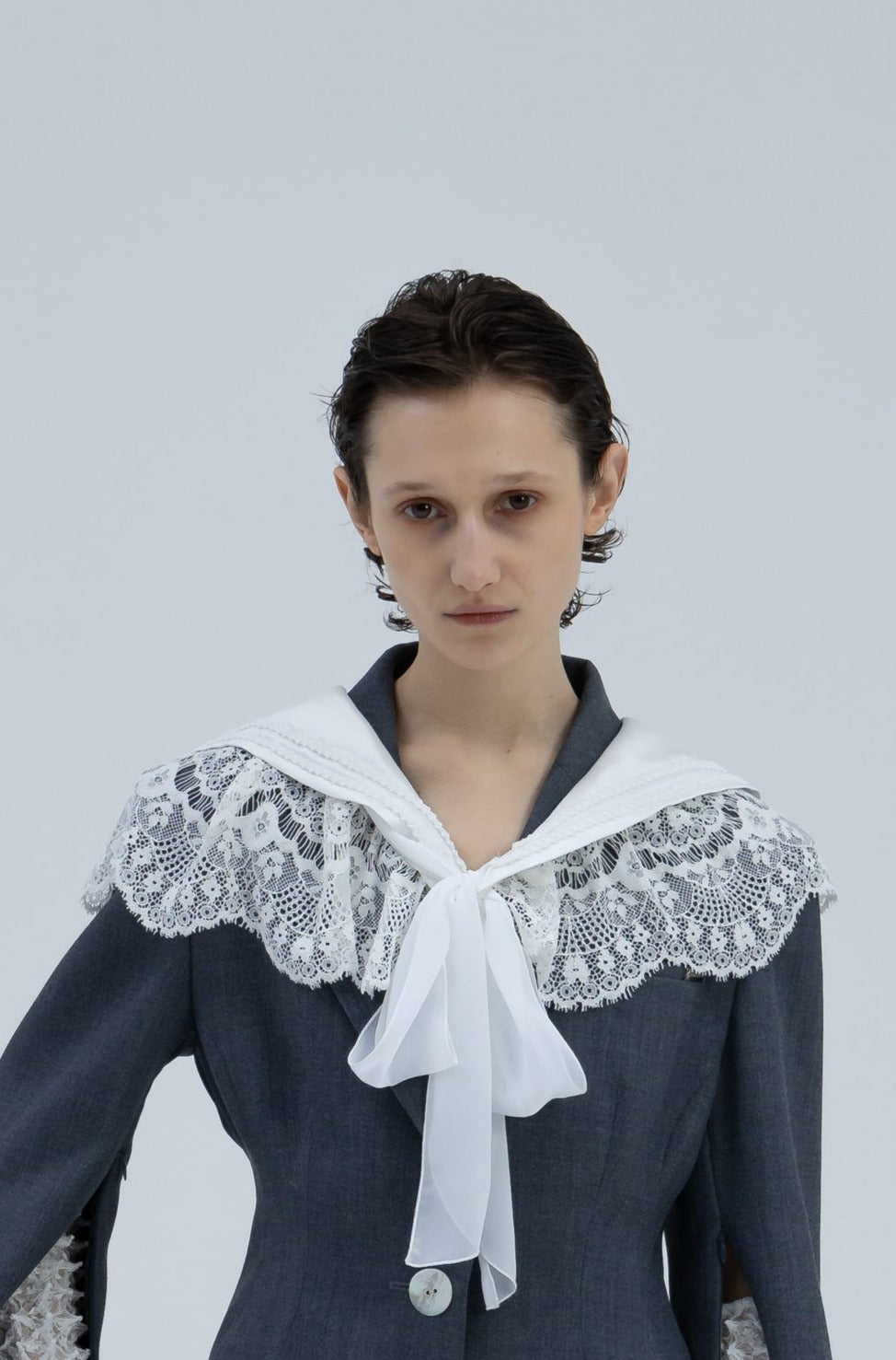 【Coming Soon】Hand Crafting  Sailor Lace Collar