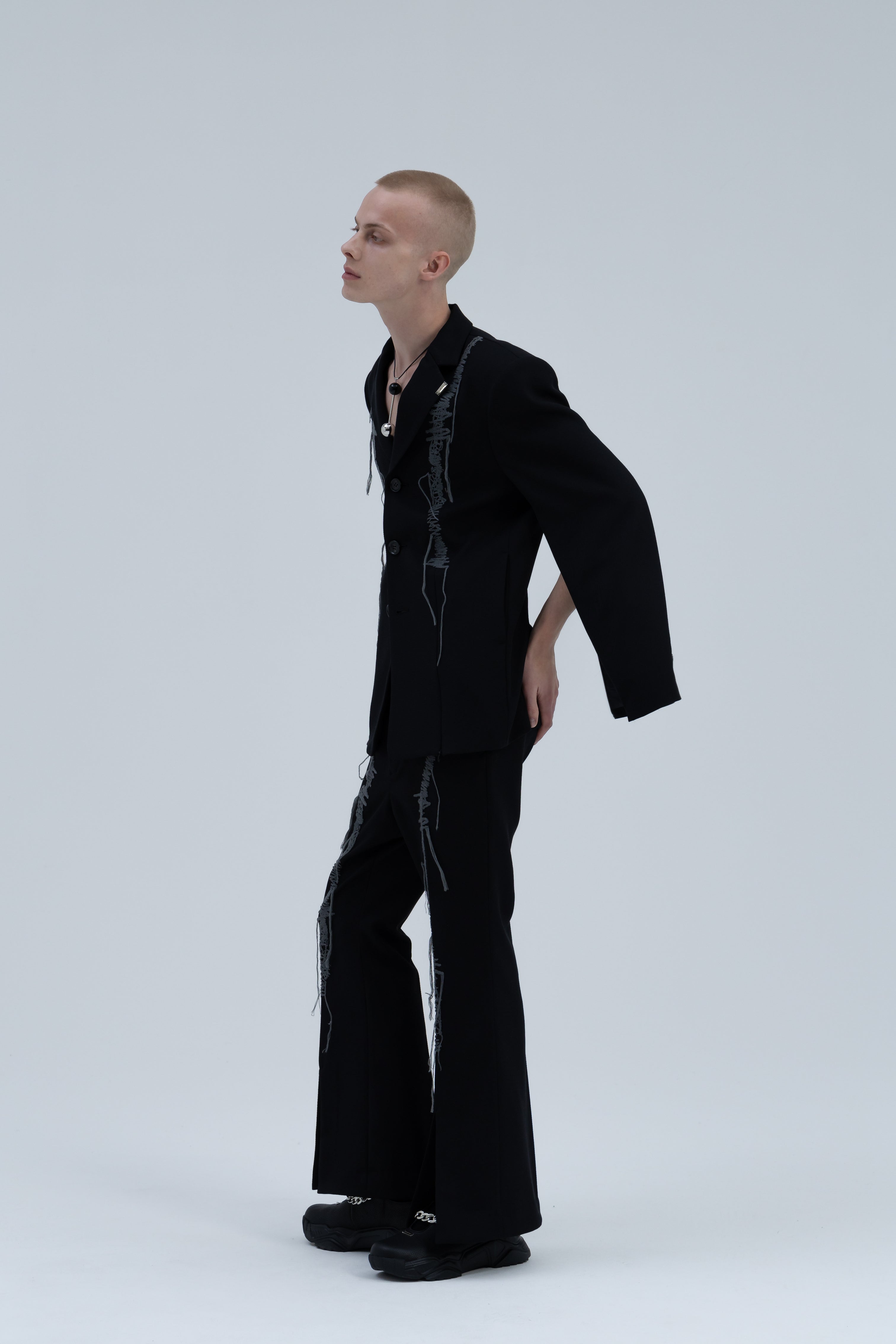 C.E FRAME EMBROIDERY JACKET ジャケット　大きいサイズ All Over Embroidery Blouson | STUDIO SEVEN (スタジオ セブン)