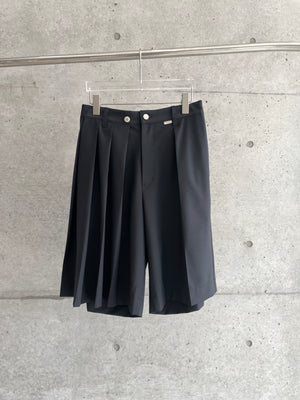 【予約商品】Pleats Docking Shorts