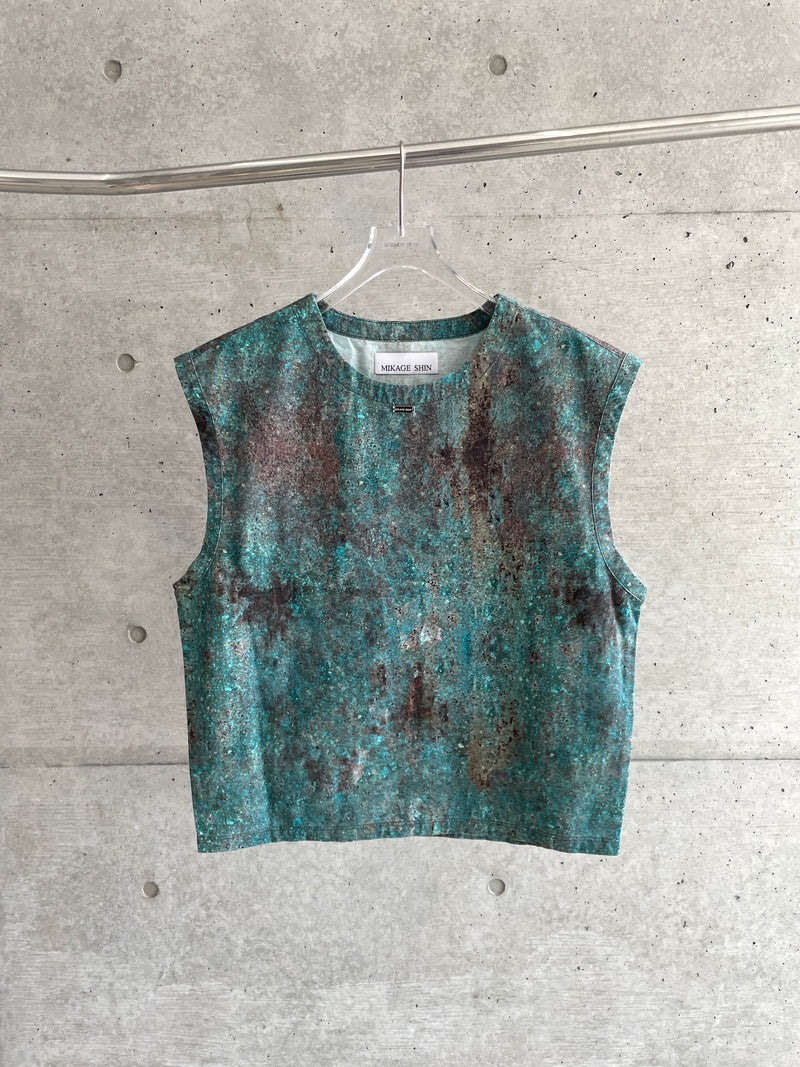 【予約商品】“Sabi” Denim Tank Top