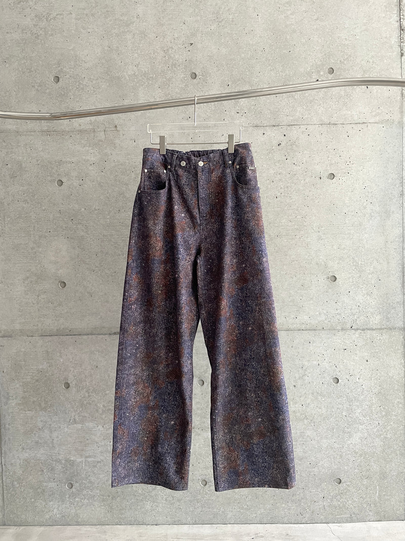 【再入荷/予約商品】“Sabi” Denim Pants (GREEN)