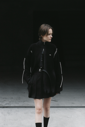 【予約商品】Shadow Effected Knit Jacket