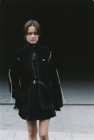 【予約商品】Shadow Effected Knit Jacket