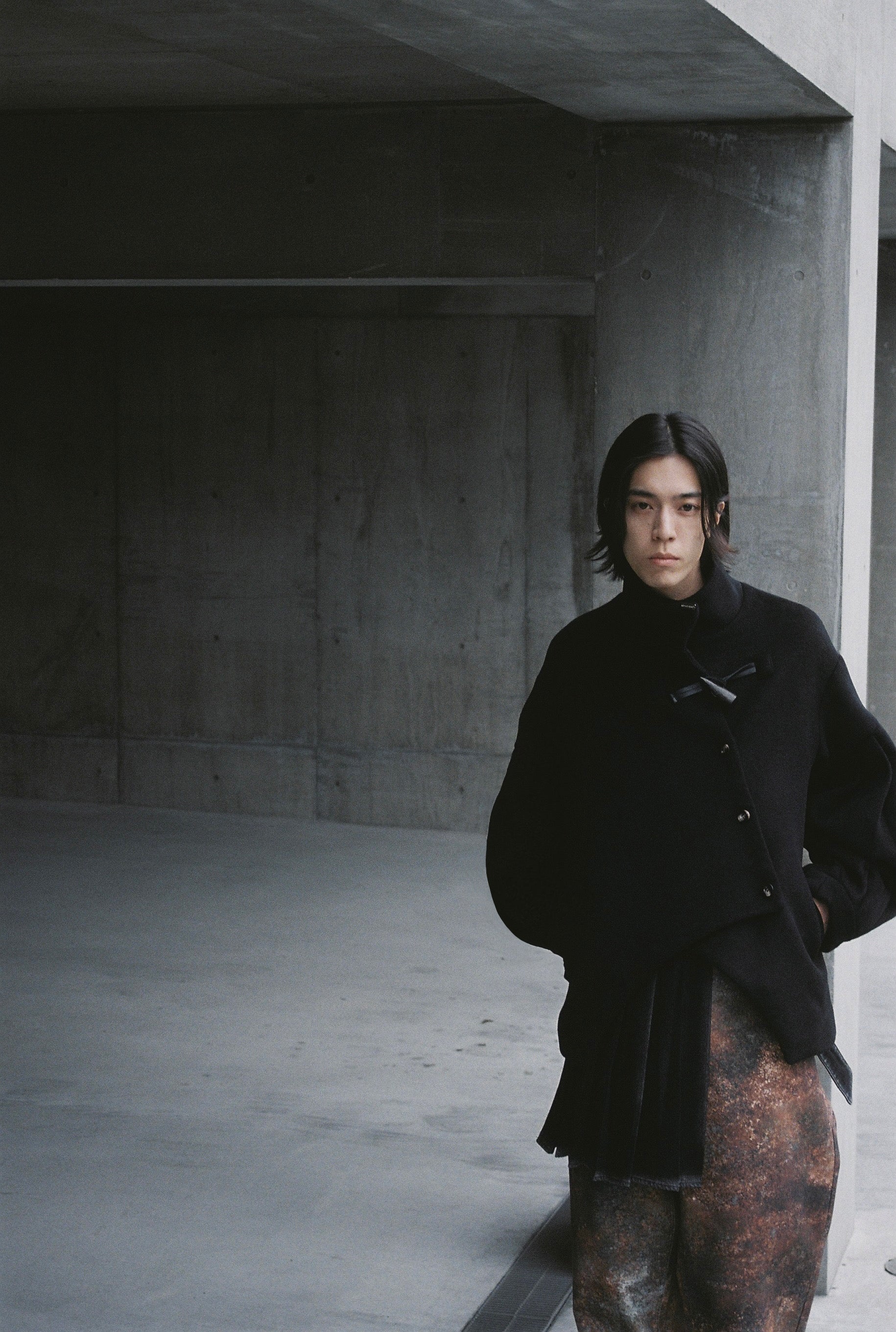 NEW IN】Bias Cut Short Duffle Coat – MIKAGE SHIN