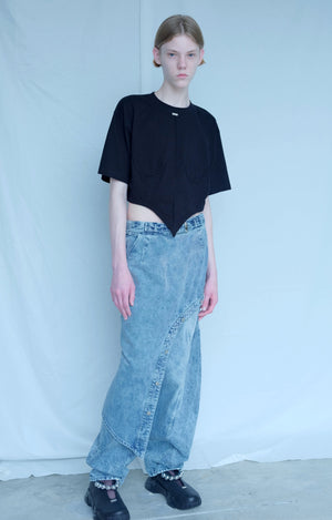 【予約商品】3D Cutting Sharp Liner Skirt