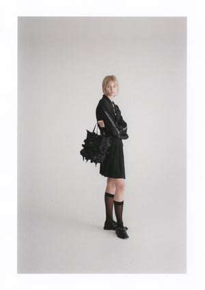 【WEB予約で10%OFFキャンペーン中】Spiky Shibori Liquid Bag / BLACK【11月16日(日)中まで】