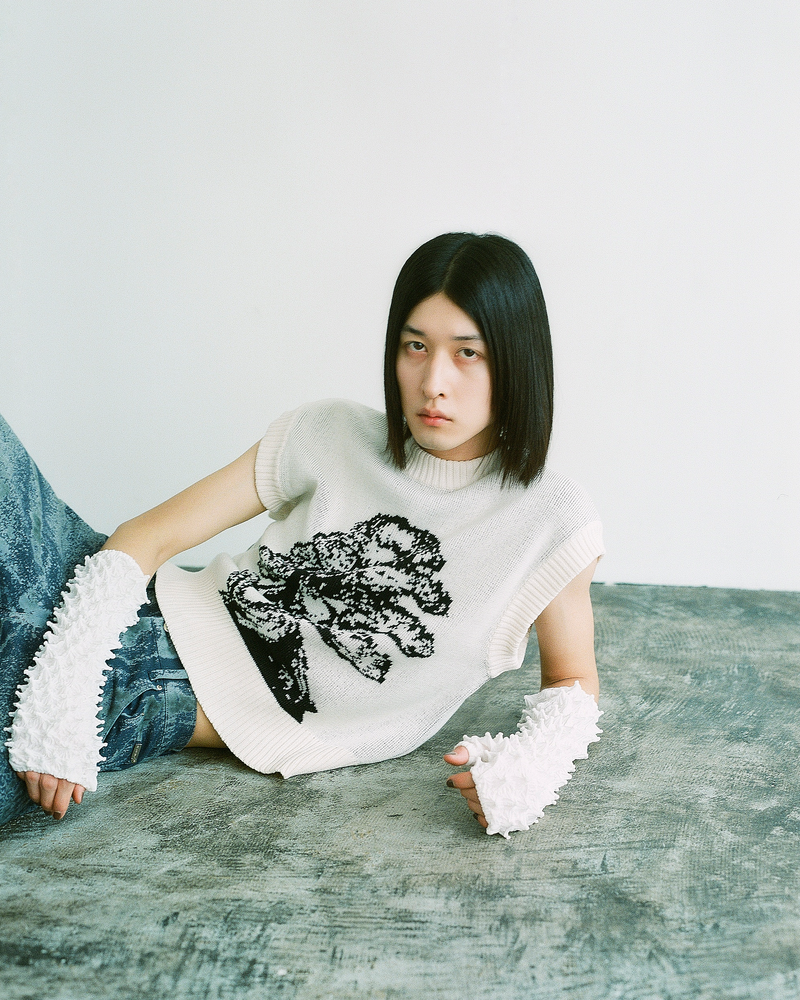 Bonsai Knit Vest – MIKAGE SHIN