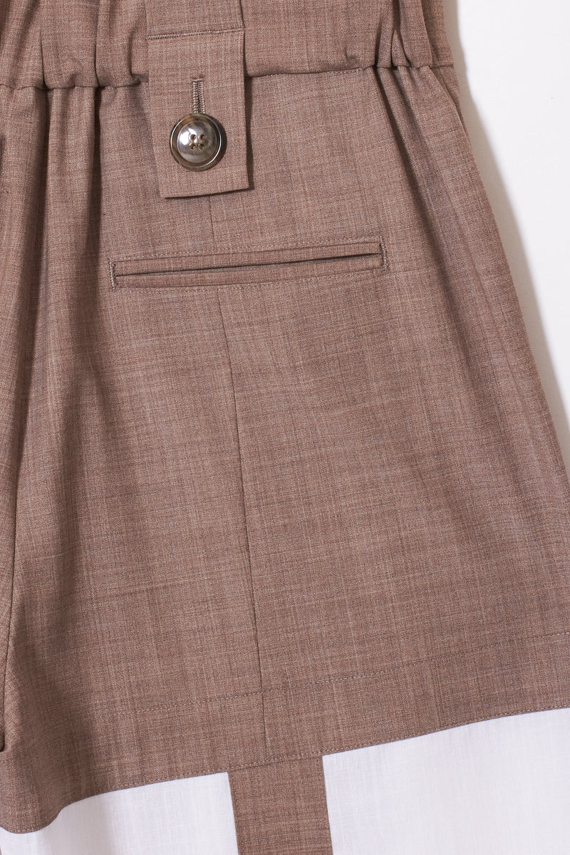 Trench Façade Suit Pants