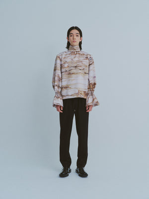 Big Frill Sleeve Tops