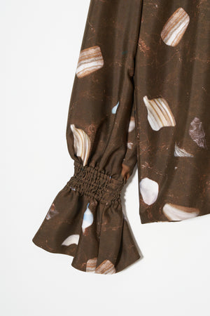 Big Frill Sleeve Tops