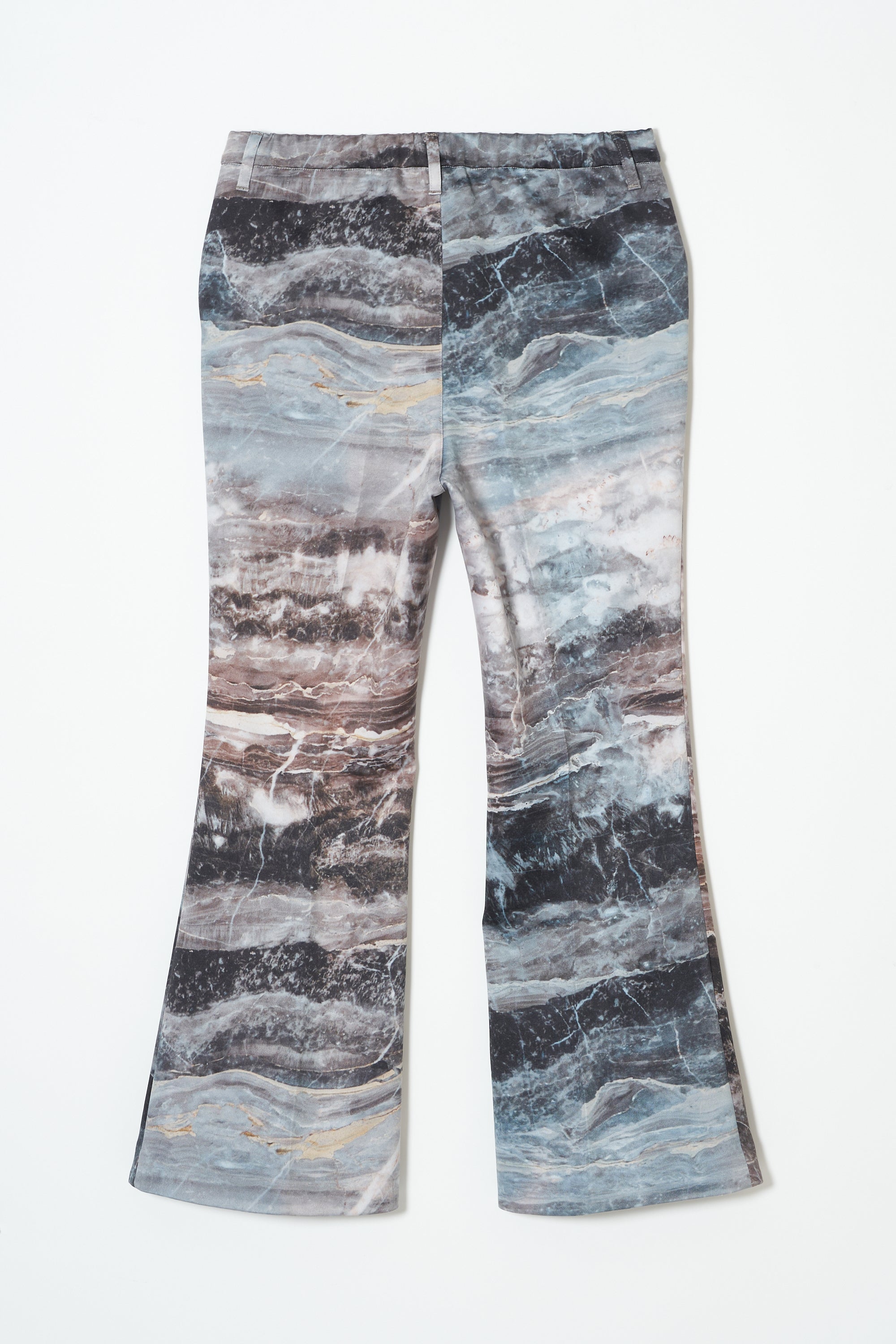 Slit Flare Pants / Blue Marble – MIKAGE SHIN