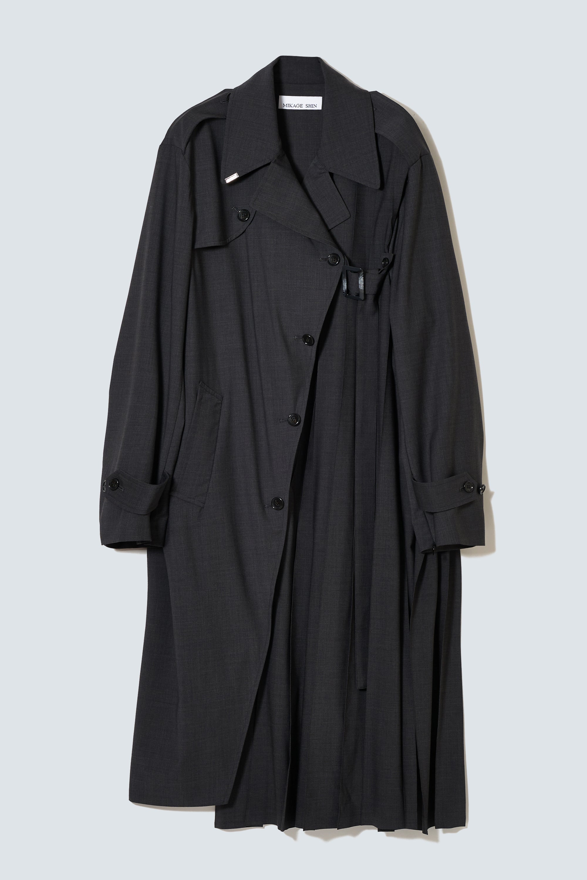 Pleat Coat