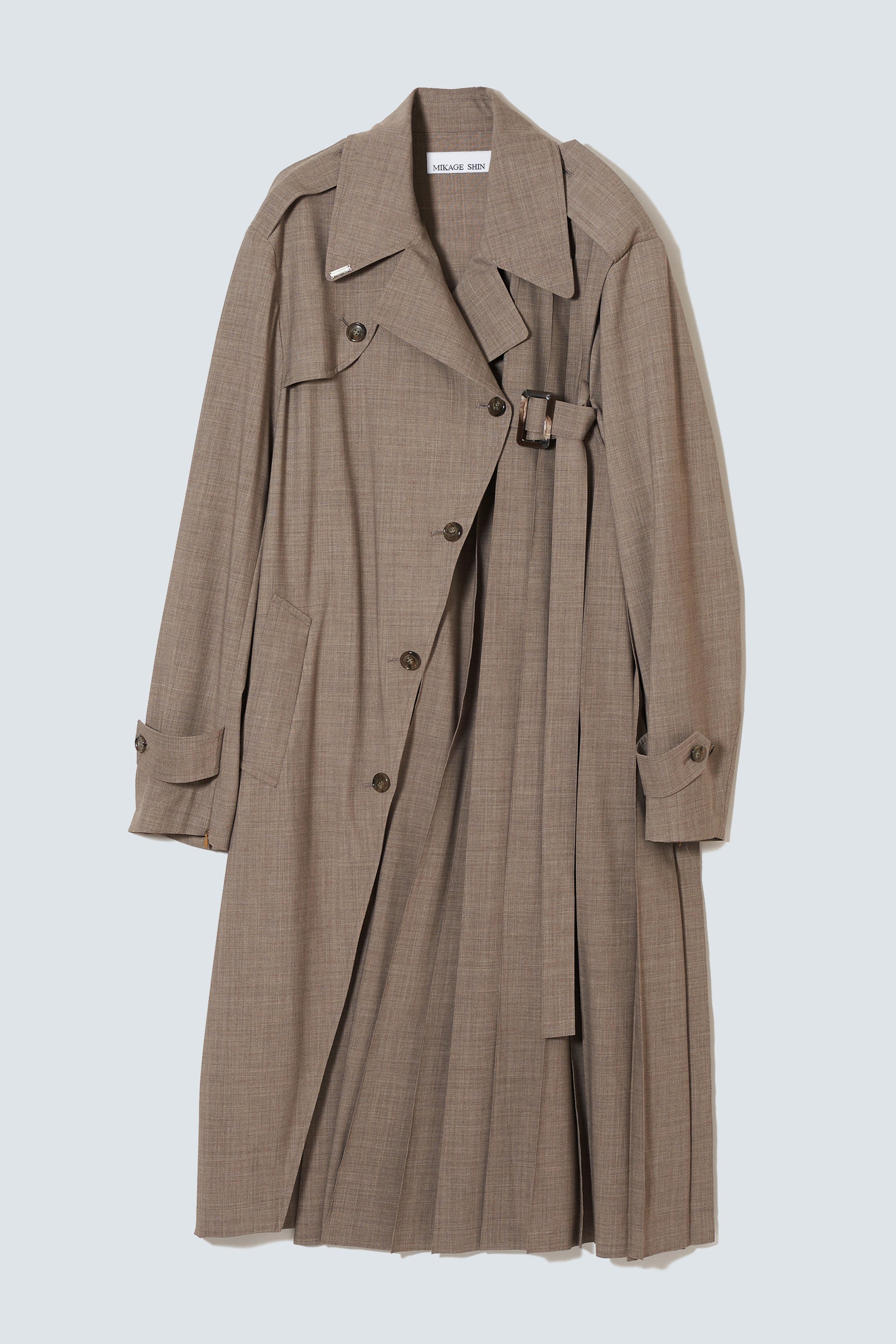 Pleat Coat