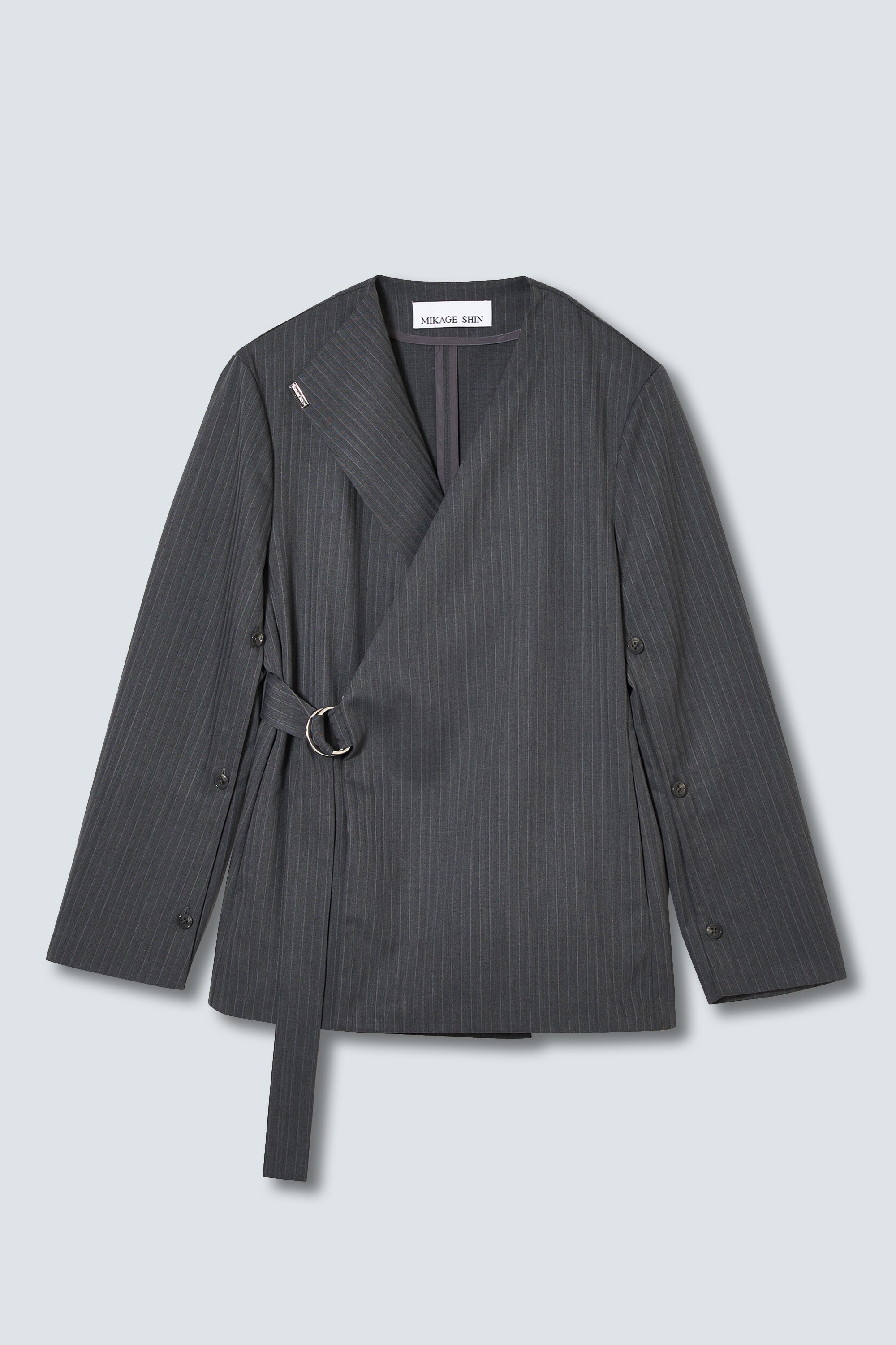 Belt Wrapping Jacket – MIKAGE SHIN