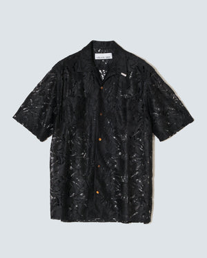 Pearl Button Lace Shirt – MIKAGE SHIN