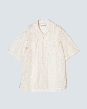 Pearl Button Lace Shirt – MIKAGE SHIN