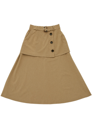Trench Layered Skirt