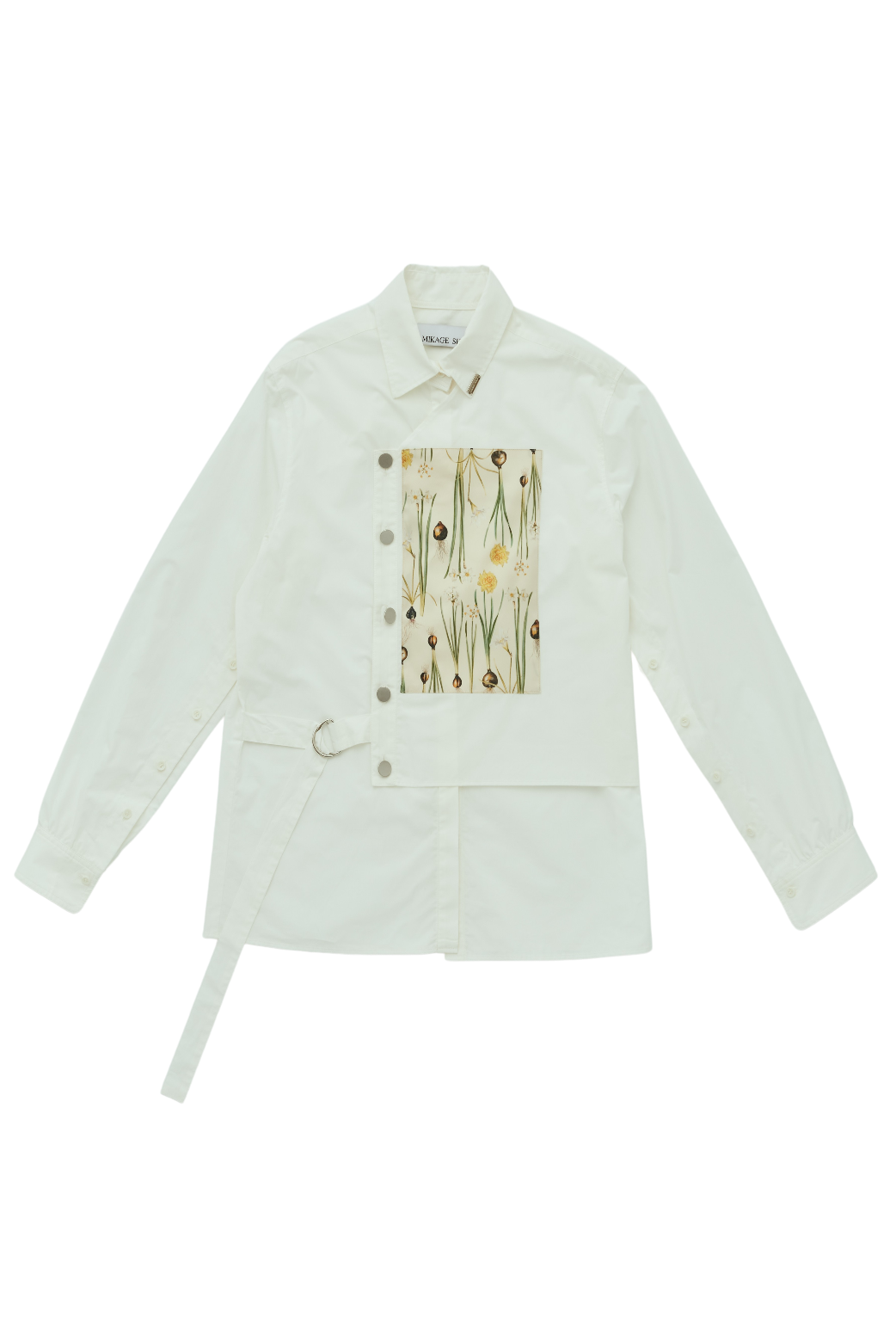 花卉分层包装衬衫– MIKAGE SHIN