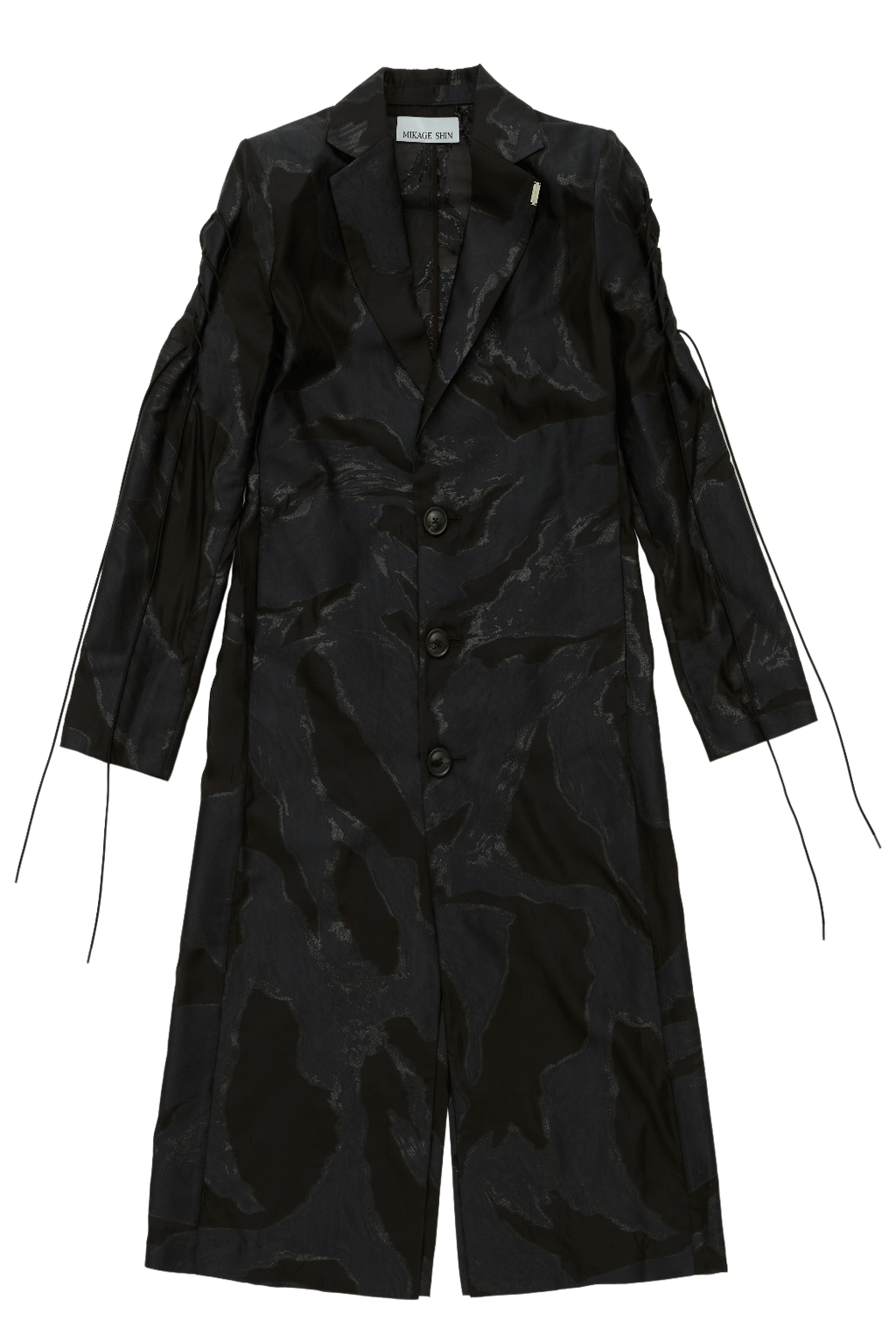 AIR Layered Jacquard Coat