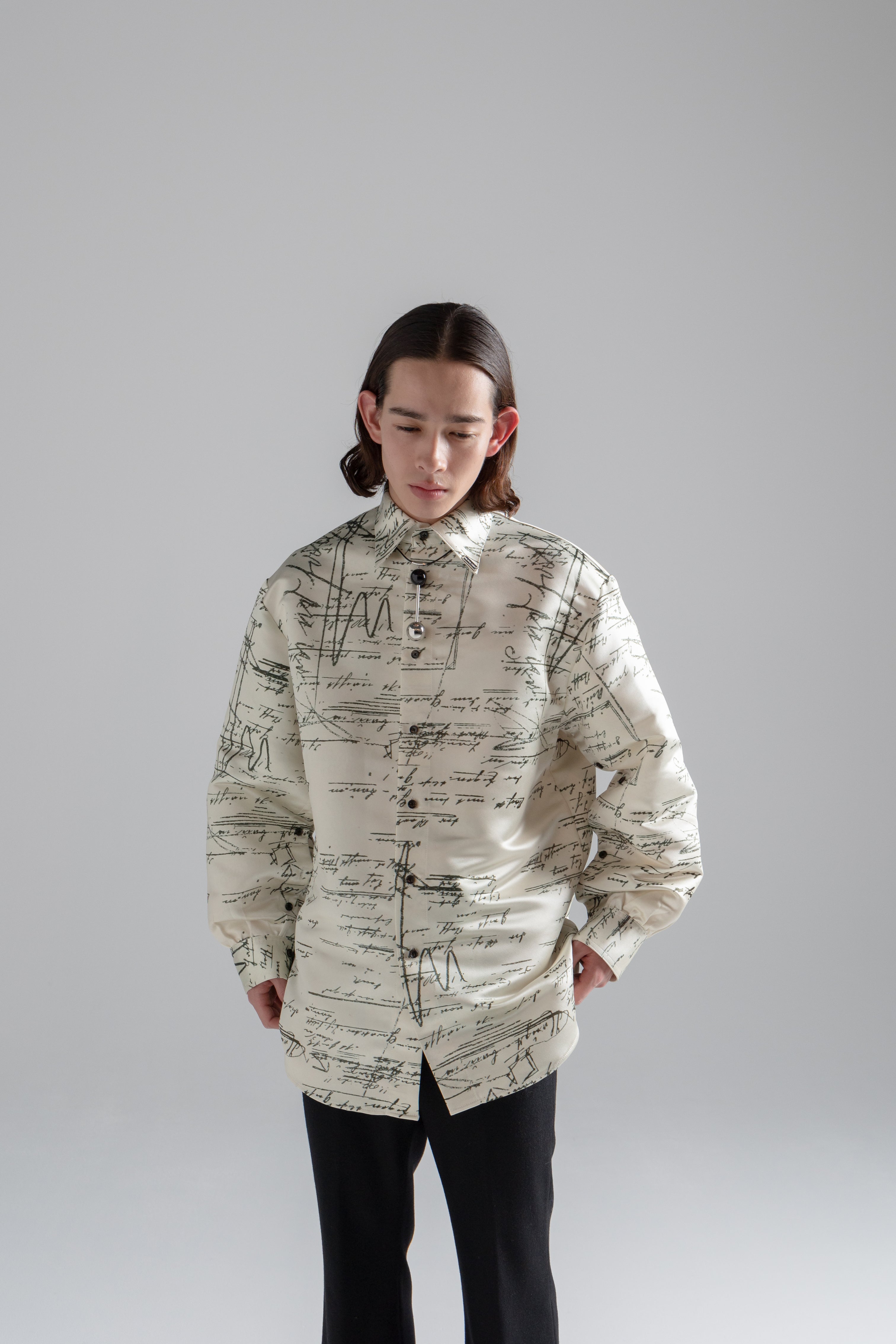 みーこ　リブ8分袖シャツ　ホワイト3枚　おまとめ オックスフォード長袖シャツ FB4510U－15 ホワイト