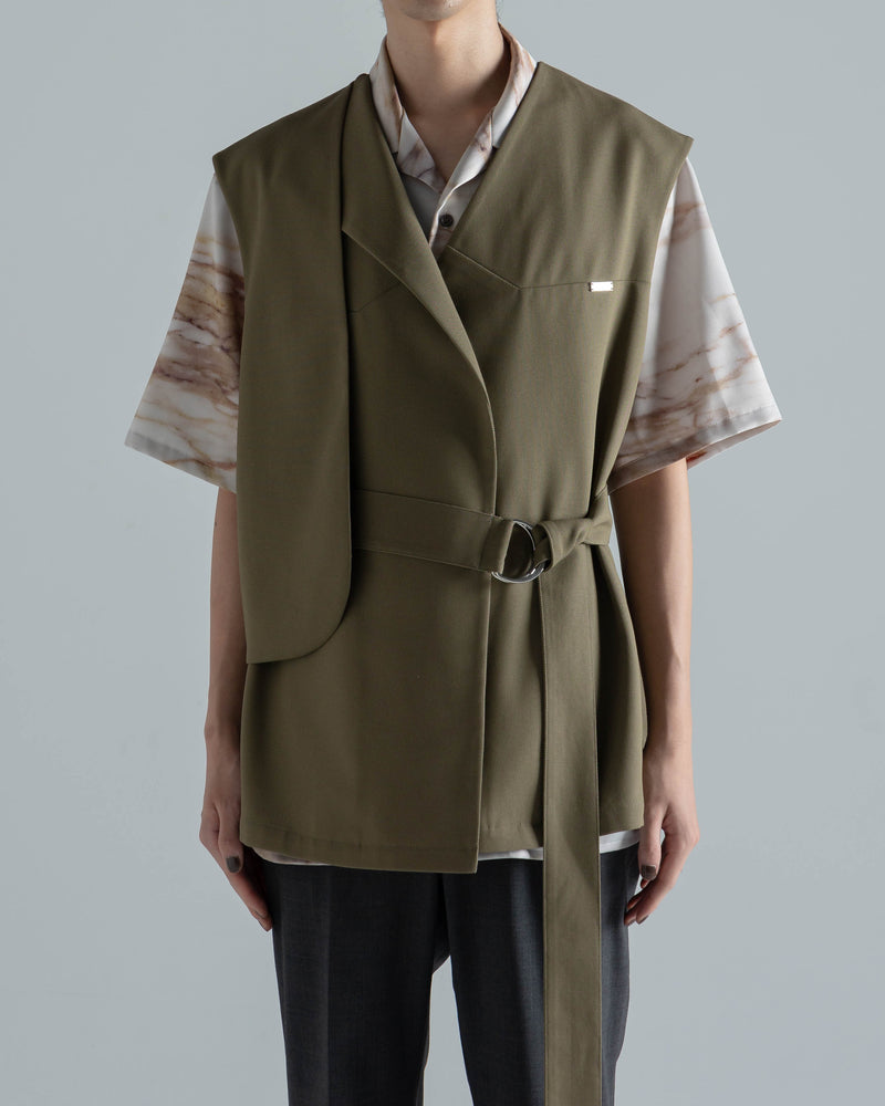 Cape Layered Wrapping Vest