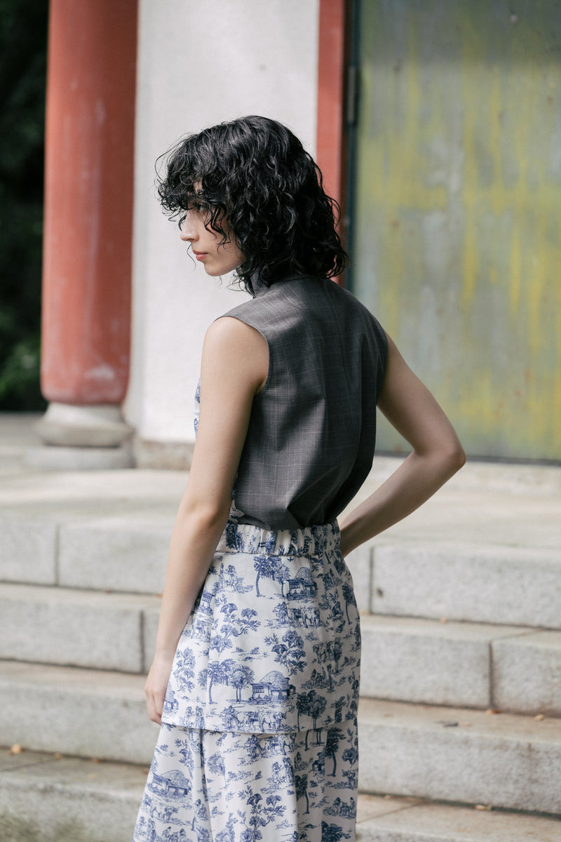 Garden Docking  High Neck Tops